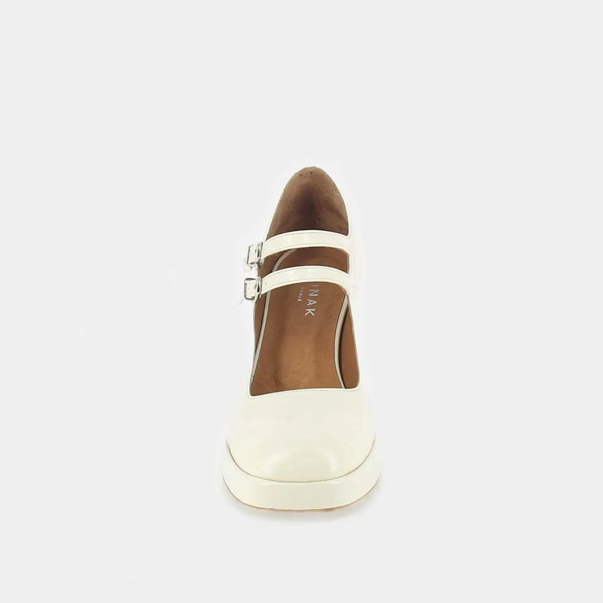 088- Verite Cuir Brillant Ecru
