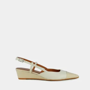 264- Dakara Vernis/cuir Ecru-ecru