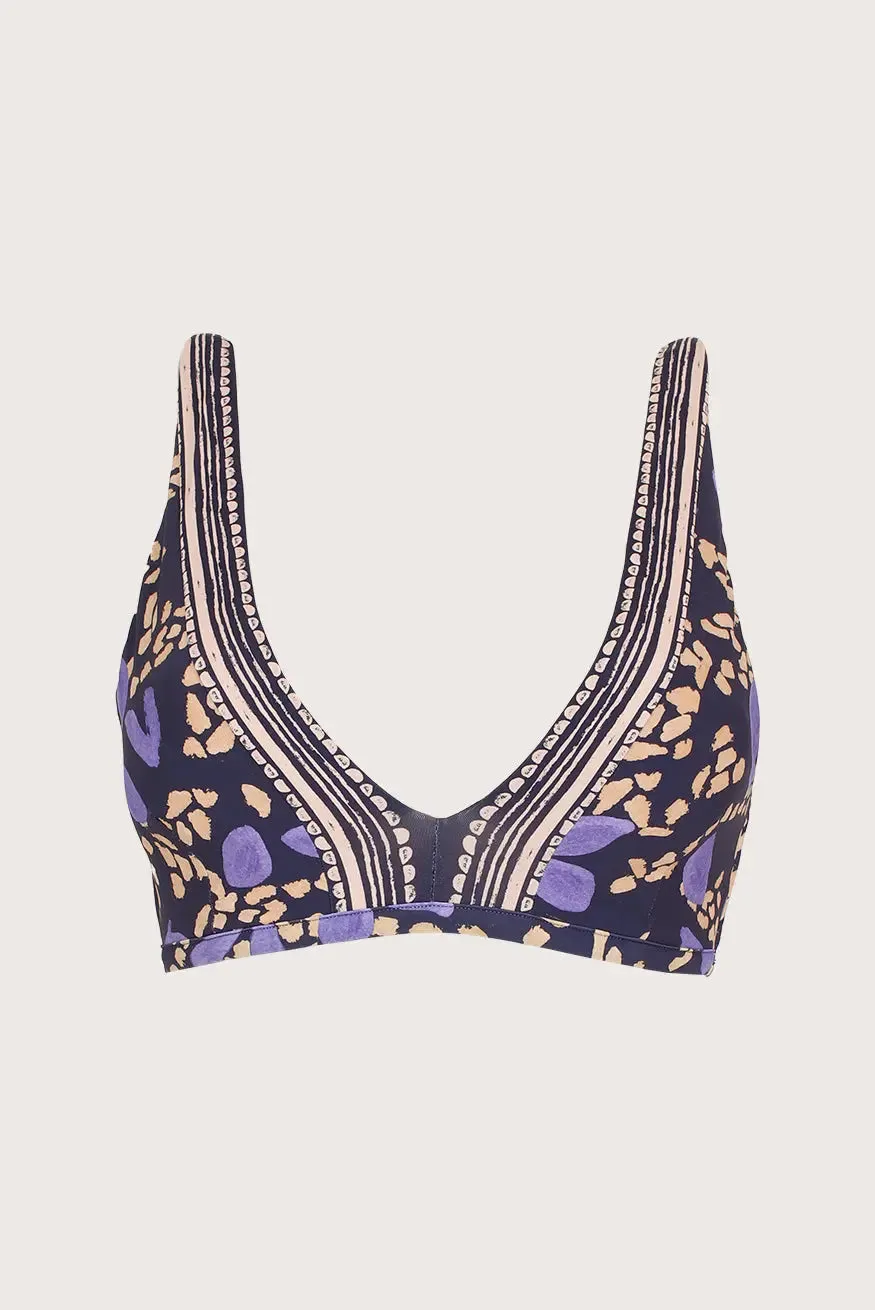 AFTERGLOW FIXED TRIANGLE BIKINI TOP