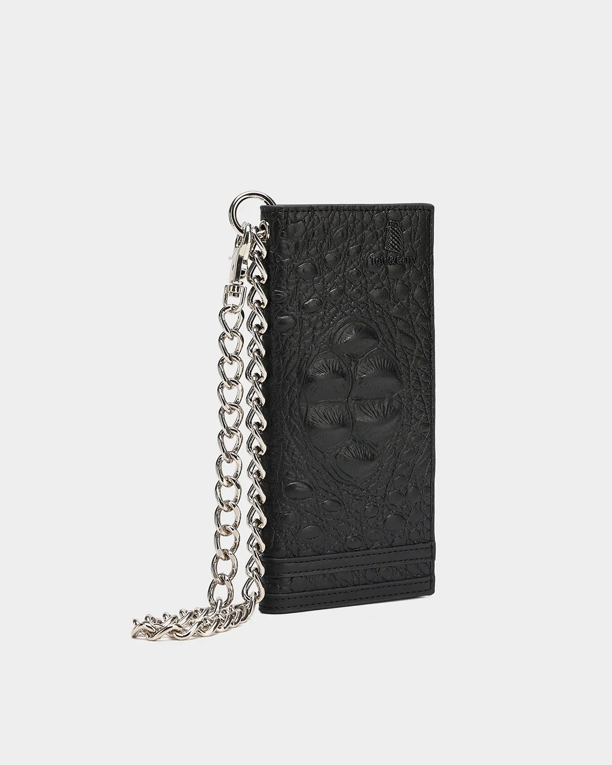 Apollo 2 Chain Wallet in Black
