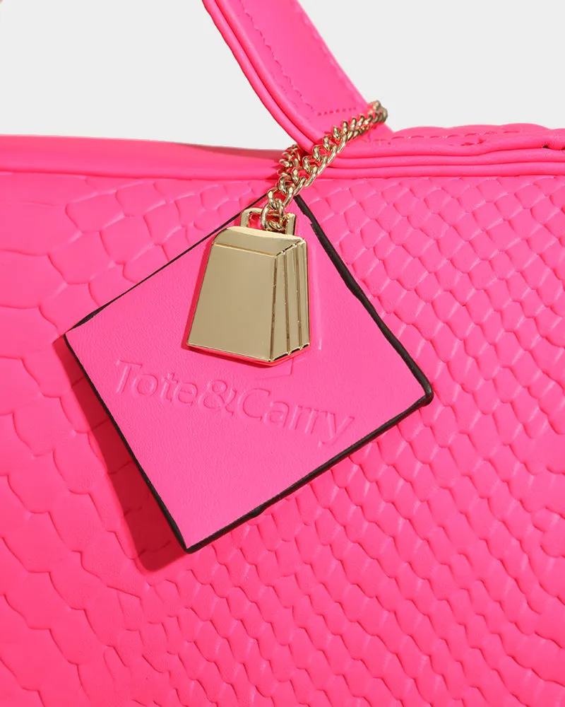 Apollo 2 Kids Backpack in Neon Pink