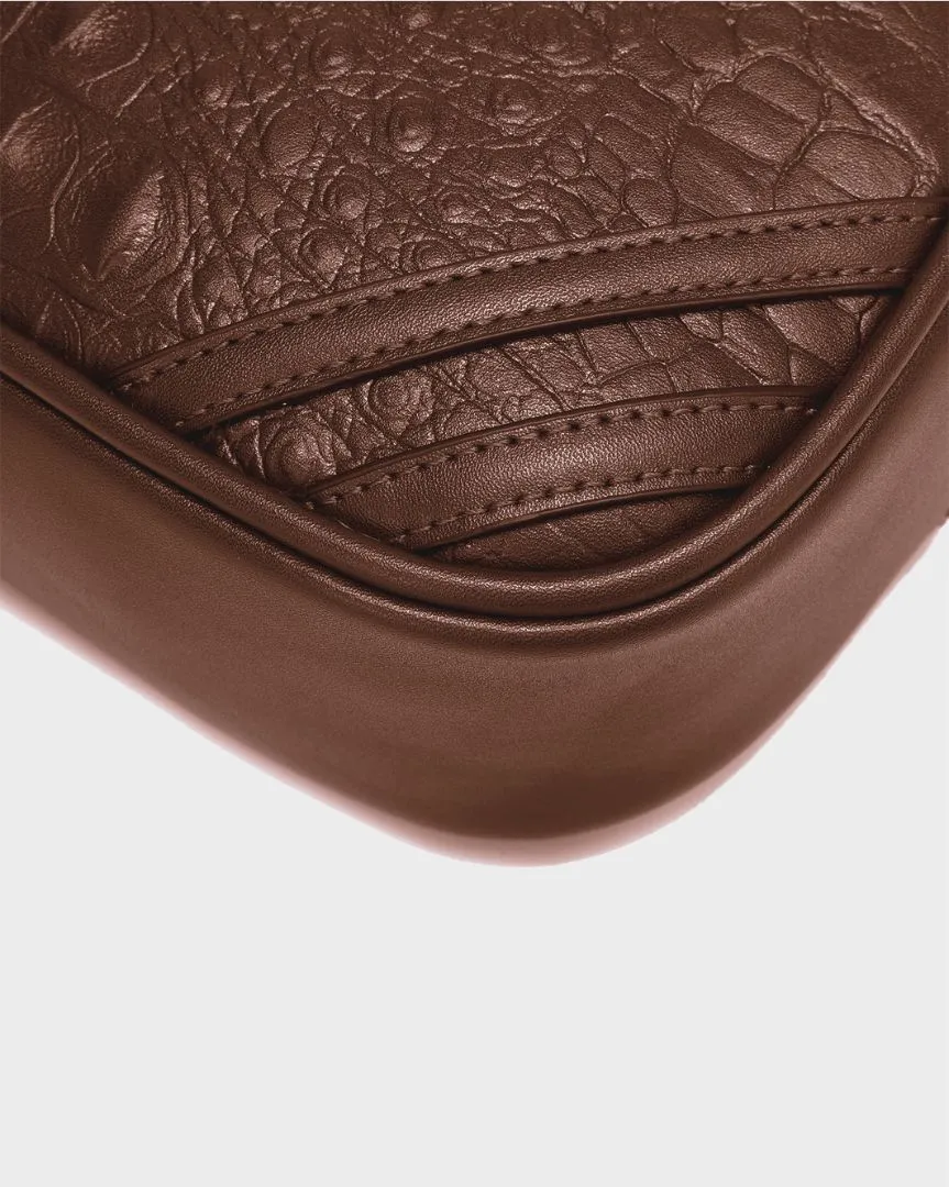 Apollo 2 Toiletry Bag in Chocolate