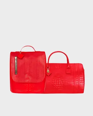 Apollo 2 Travel Set in Red