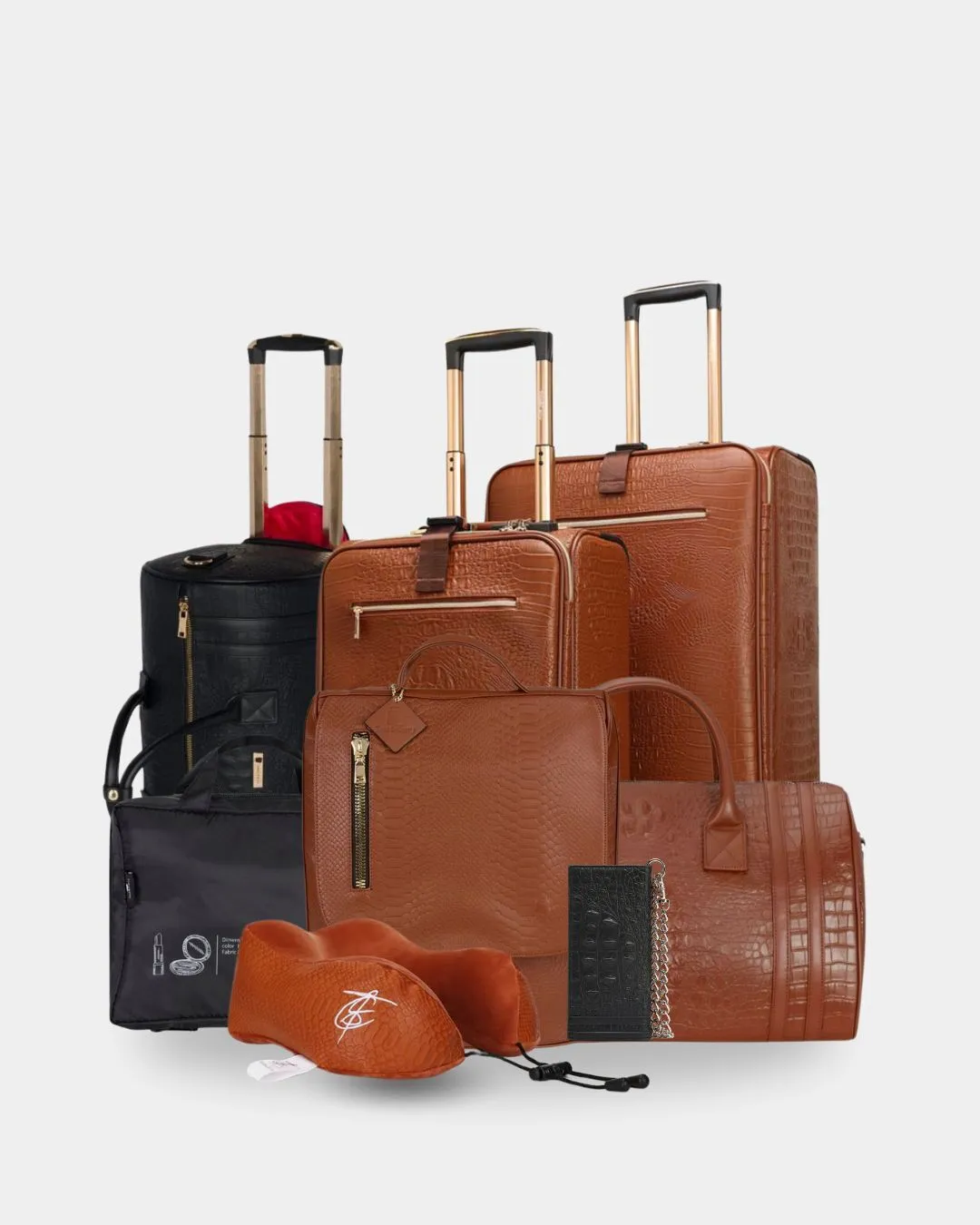 Apollo 2 Ultimate Travel Set in Caramel