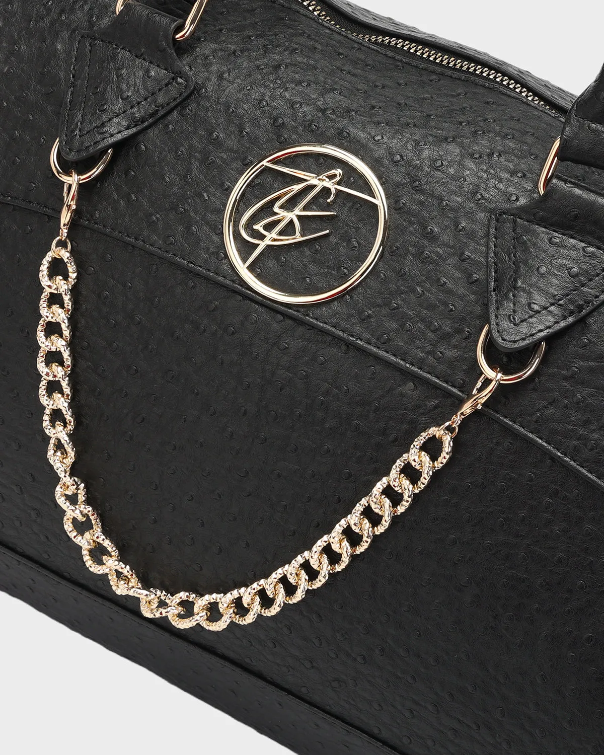 Aurelian Chain Travel Set in Black
