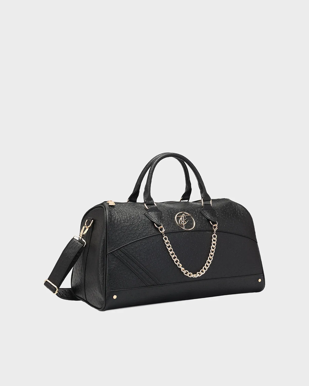 Aurelian Chain Travel Set in Black