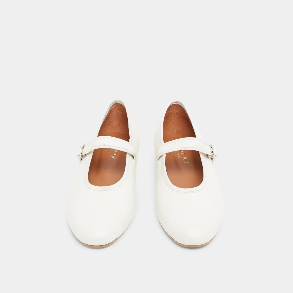 Ballerina Deesse Cuir Ecru
