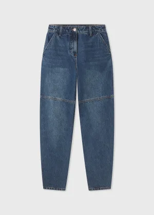 Balloon Pant in Denim - Indigo
