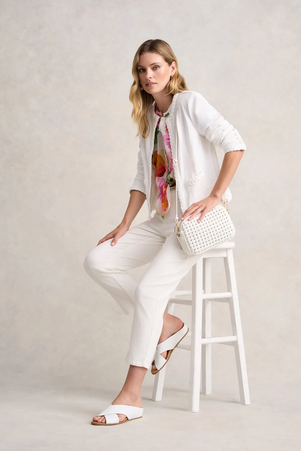 Bengajean® 7/8 Straight Leg - Cream
