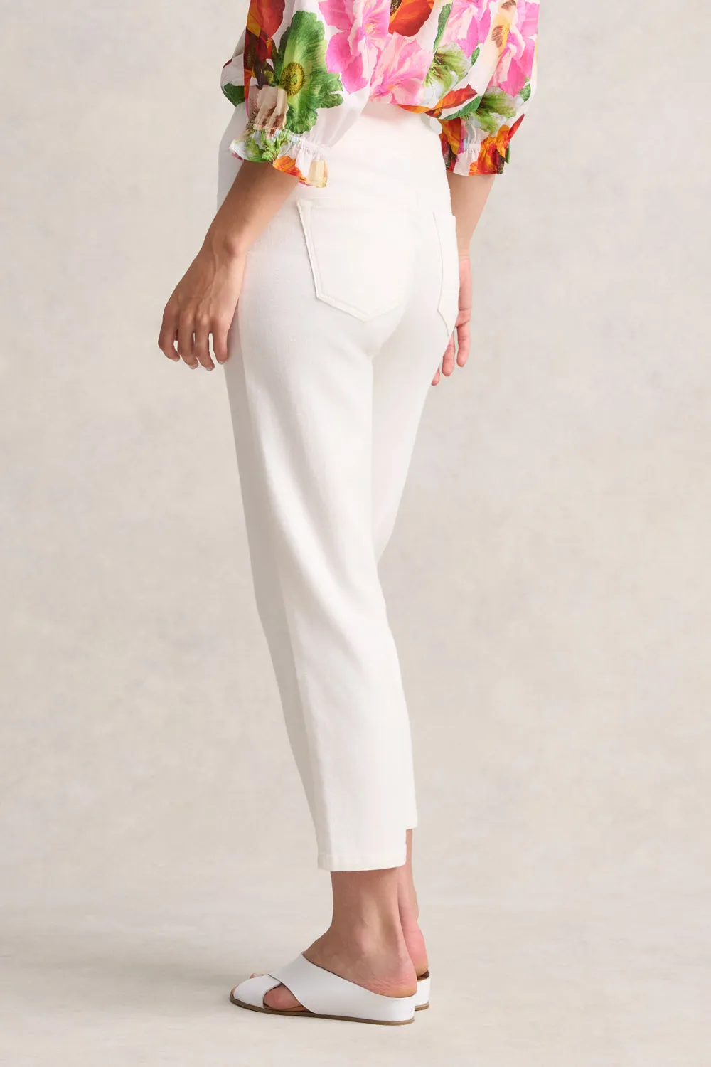 Bengajean® 7/8 Straight Leg - Cream