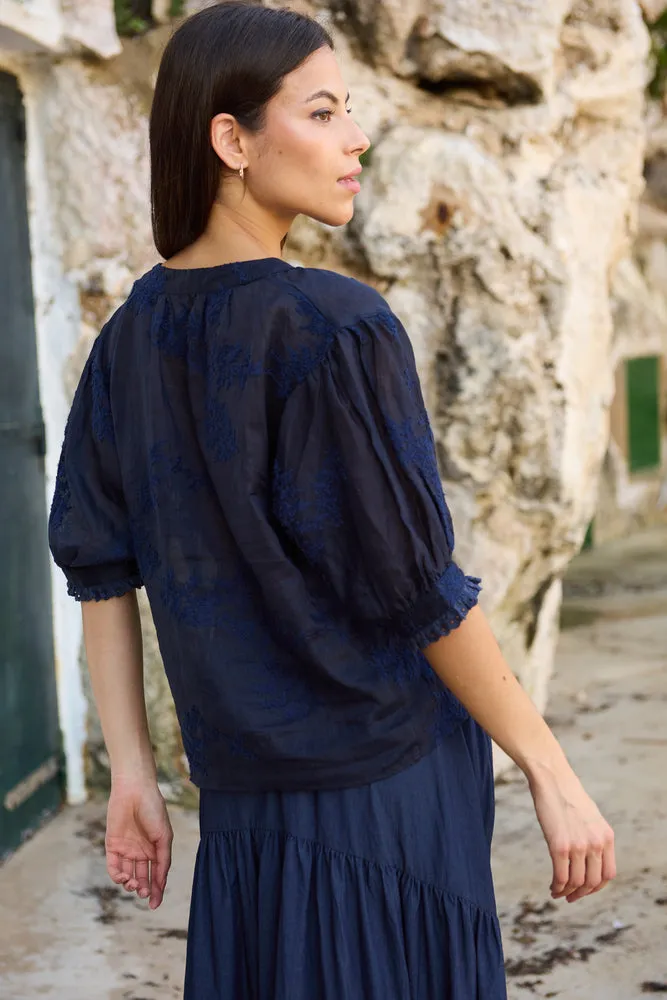 Blouse Jane Bf202 Dark-Blue