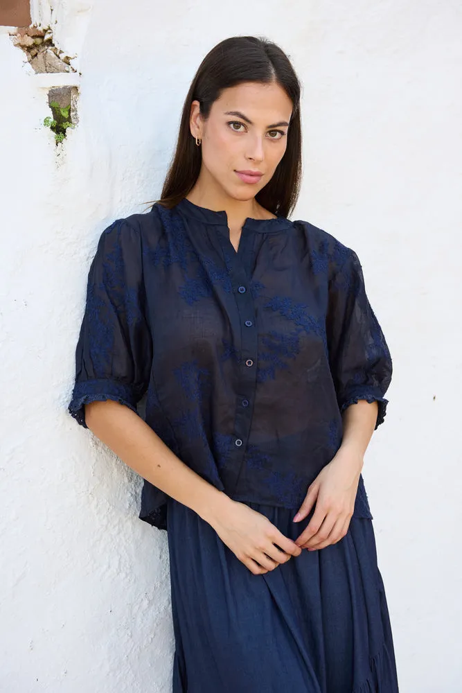 Blouse Jane Bf202 Dark-Blue