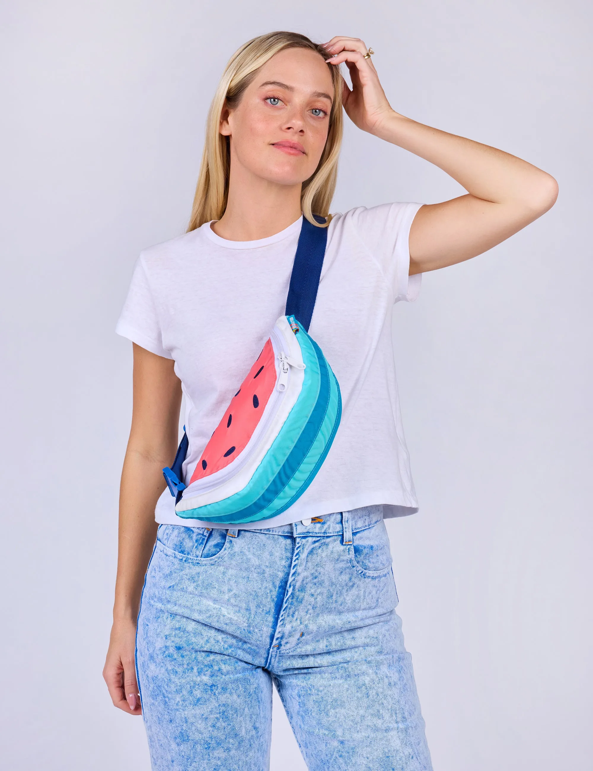 Blue Watermelon Slice Sling