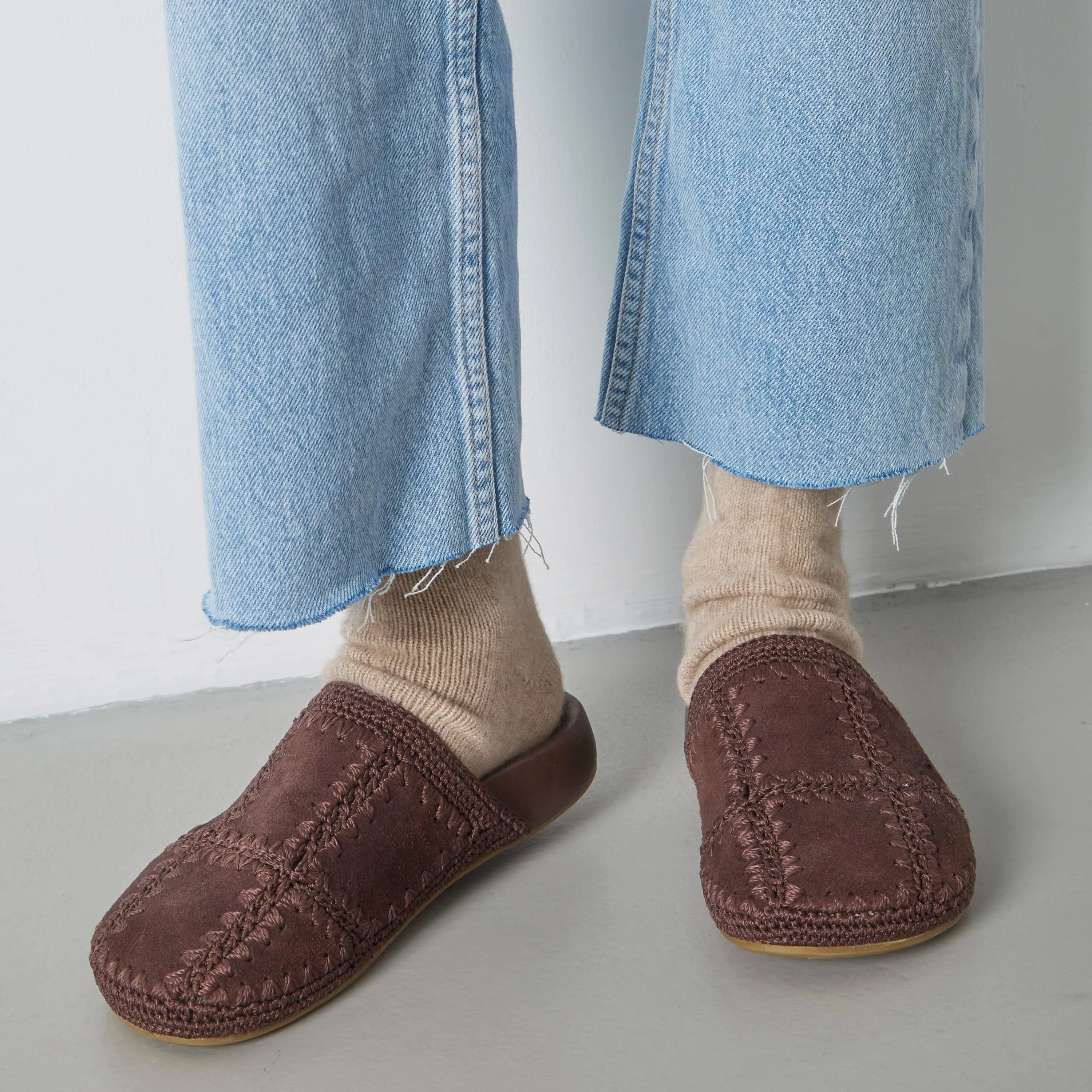 Bolinas Suede Clogs