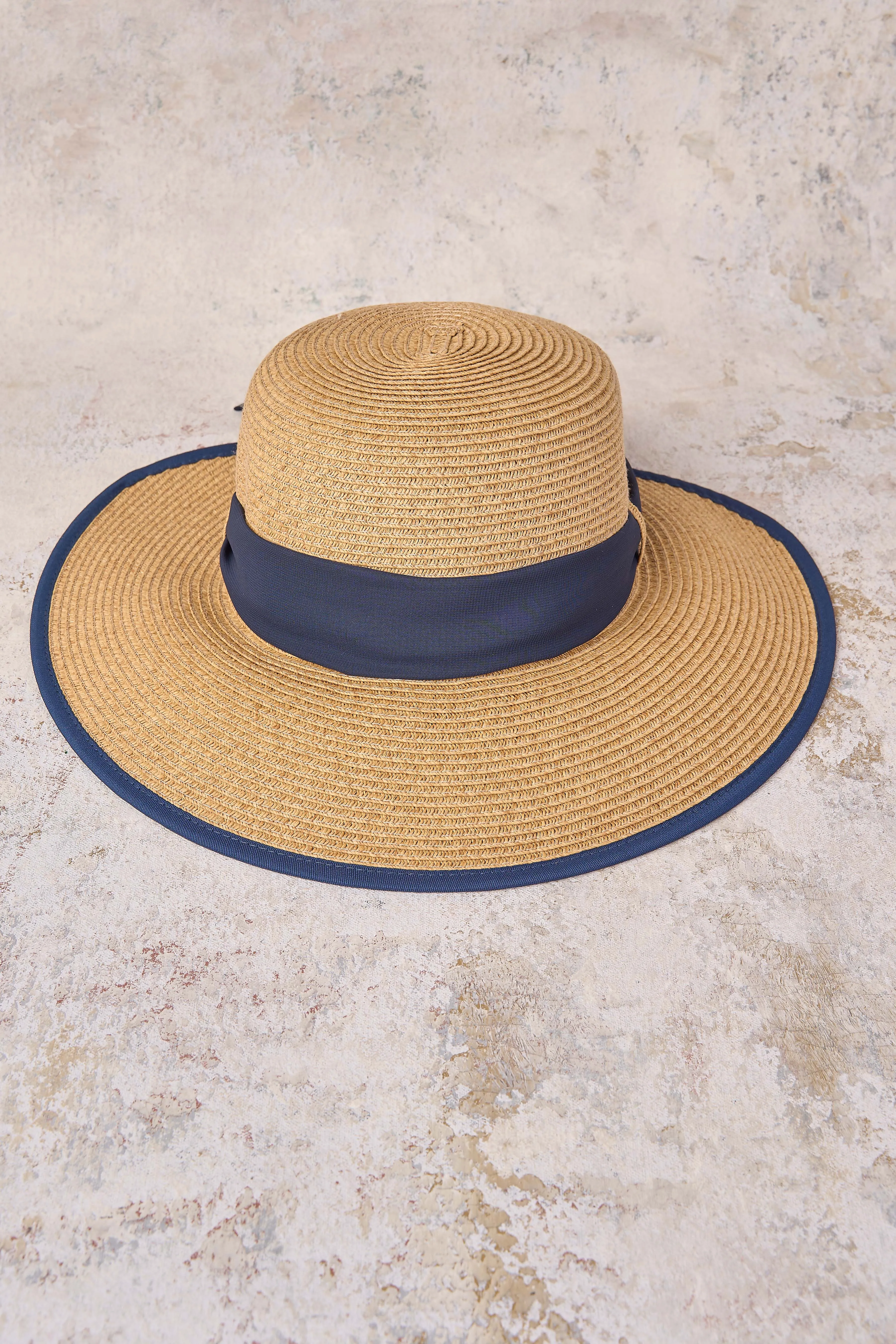 Bonnie Summer Cloche - Navy