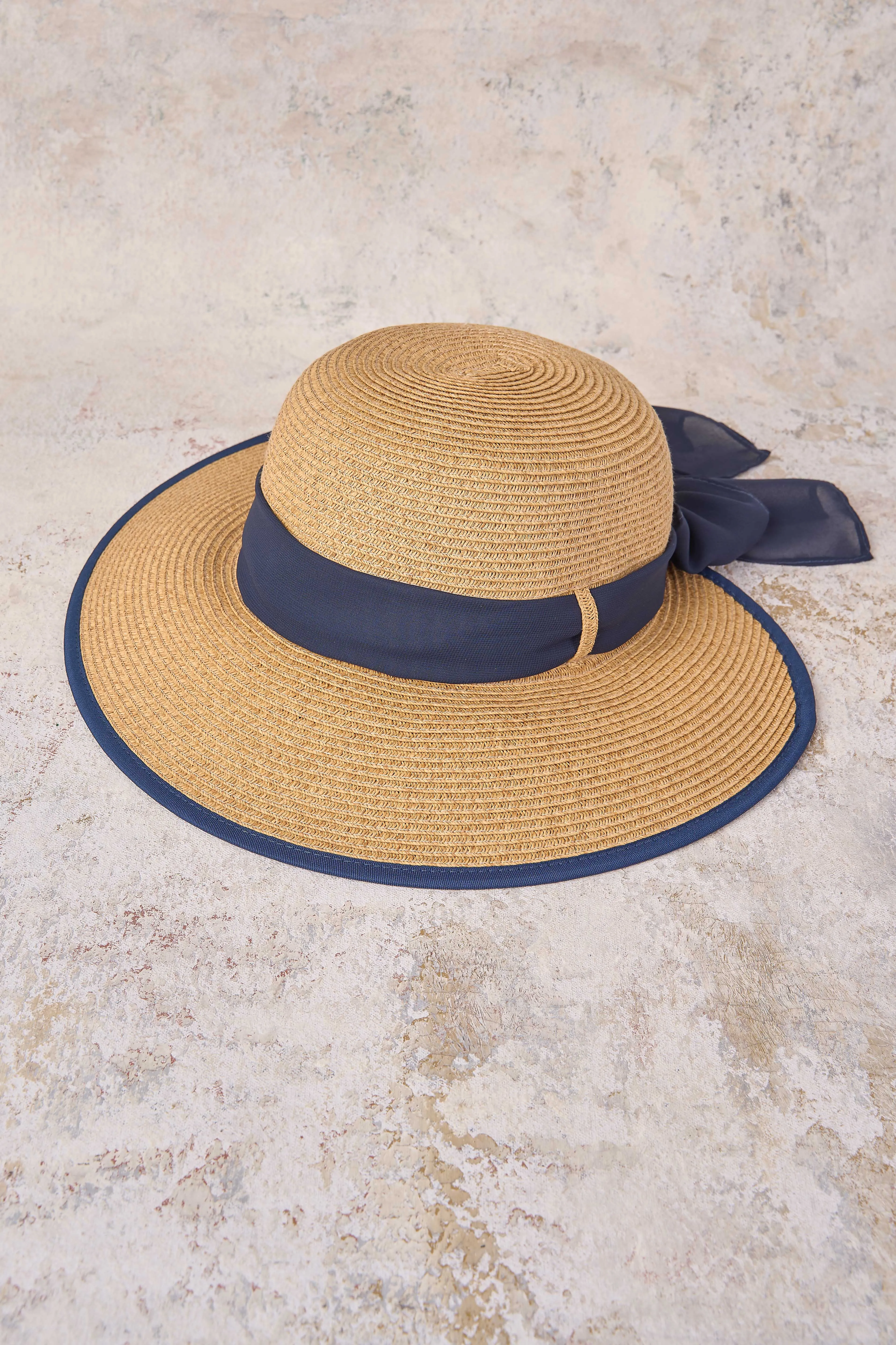 Bonnie Summer Cloche - Navy