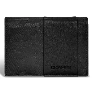 Camo / Leather Cardholder