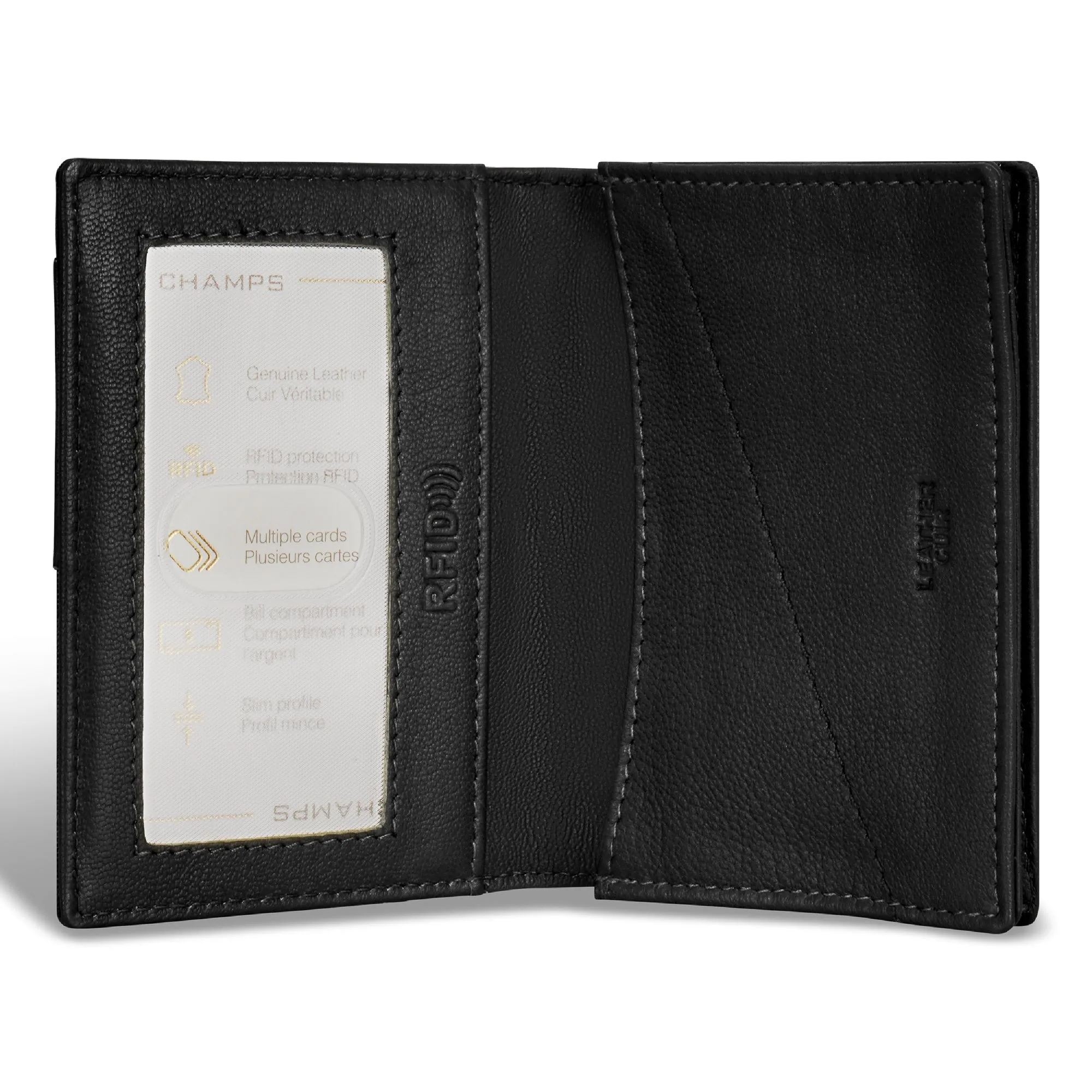 Camo / Leather Cardholder