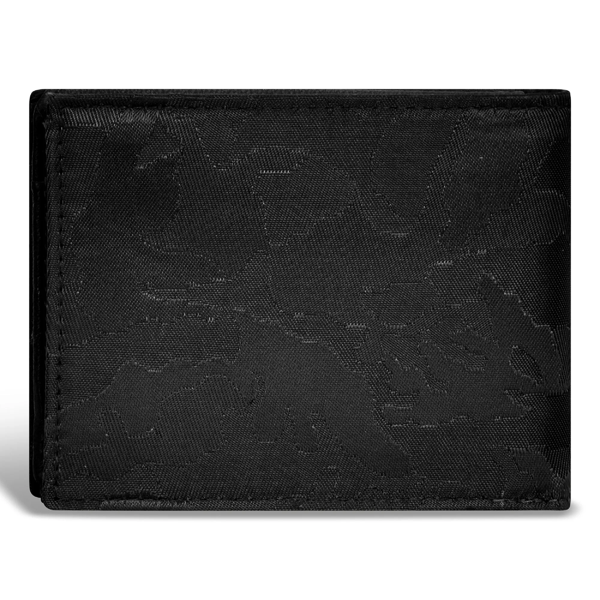 Camo / Leather Top Wing Wallet