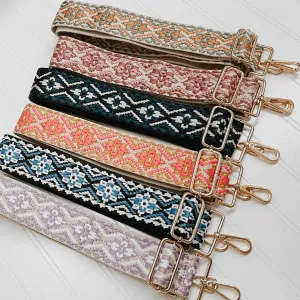 Canvas Straps - Willow Print