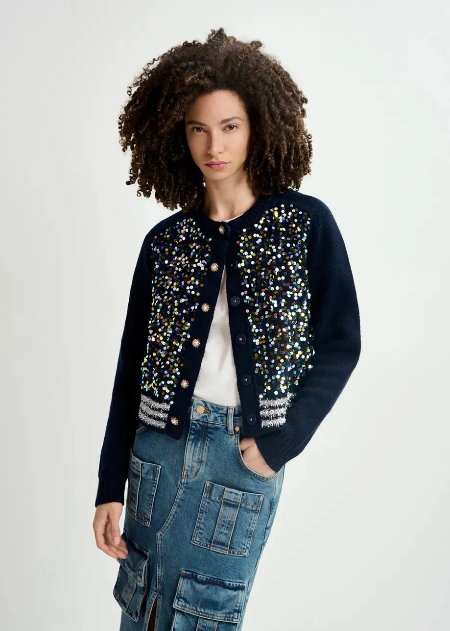 Cardigan Halter Night-Shade