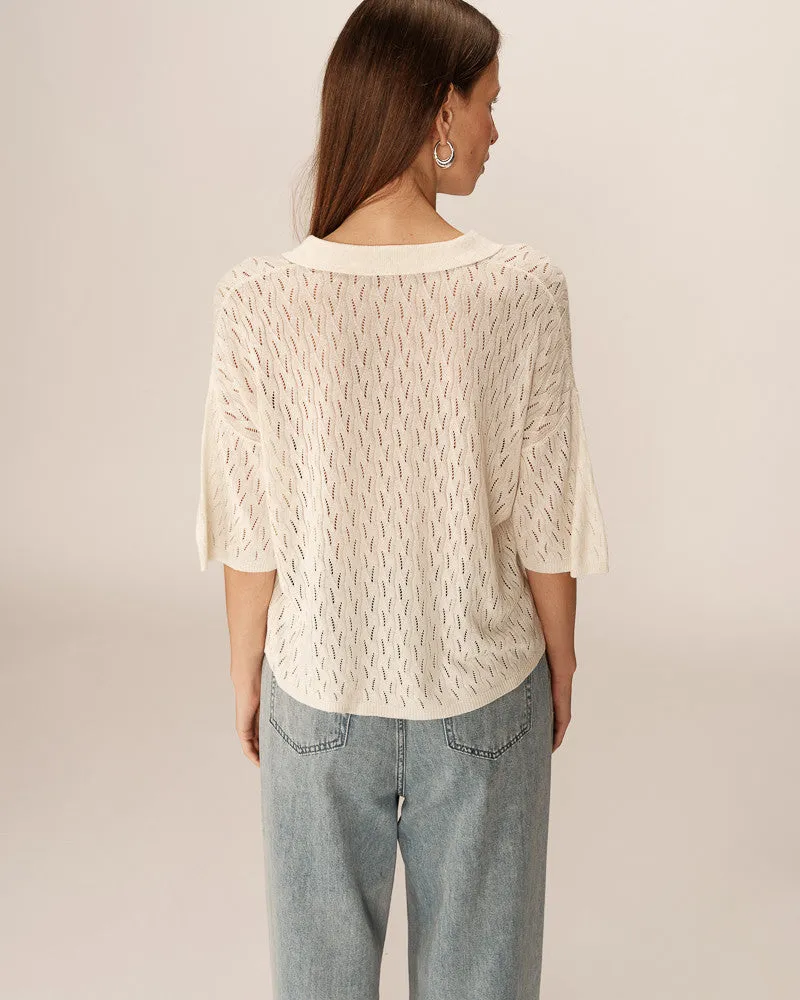 Cardigan Pao Ecru