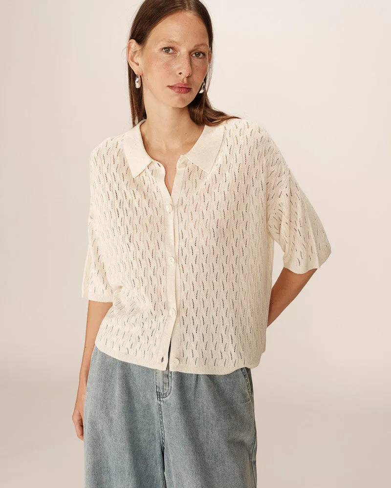 Cardigan Pao Ecru