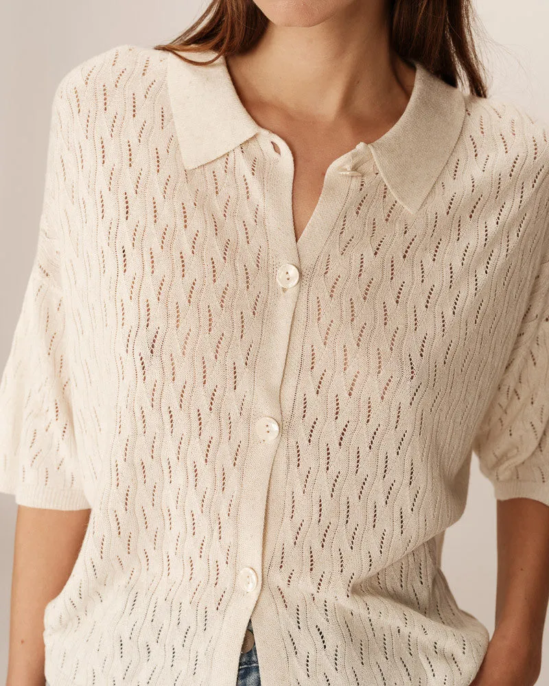 Cardigan Pao Ecru