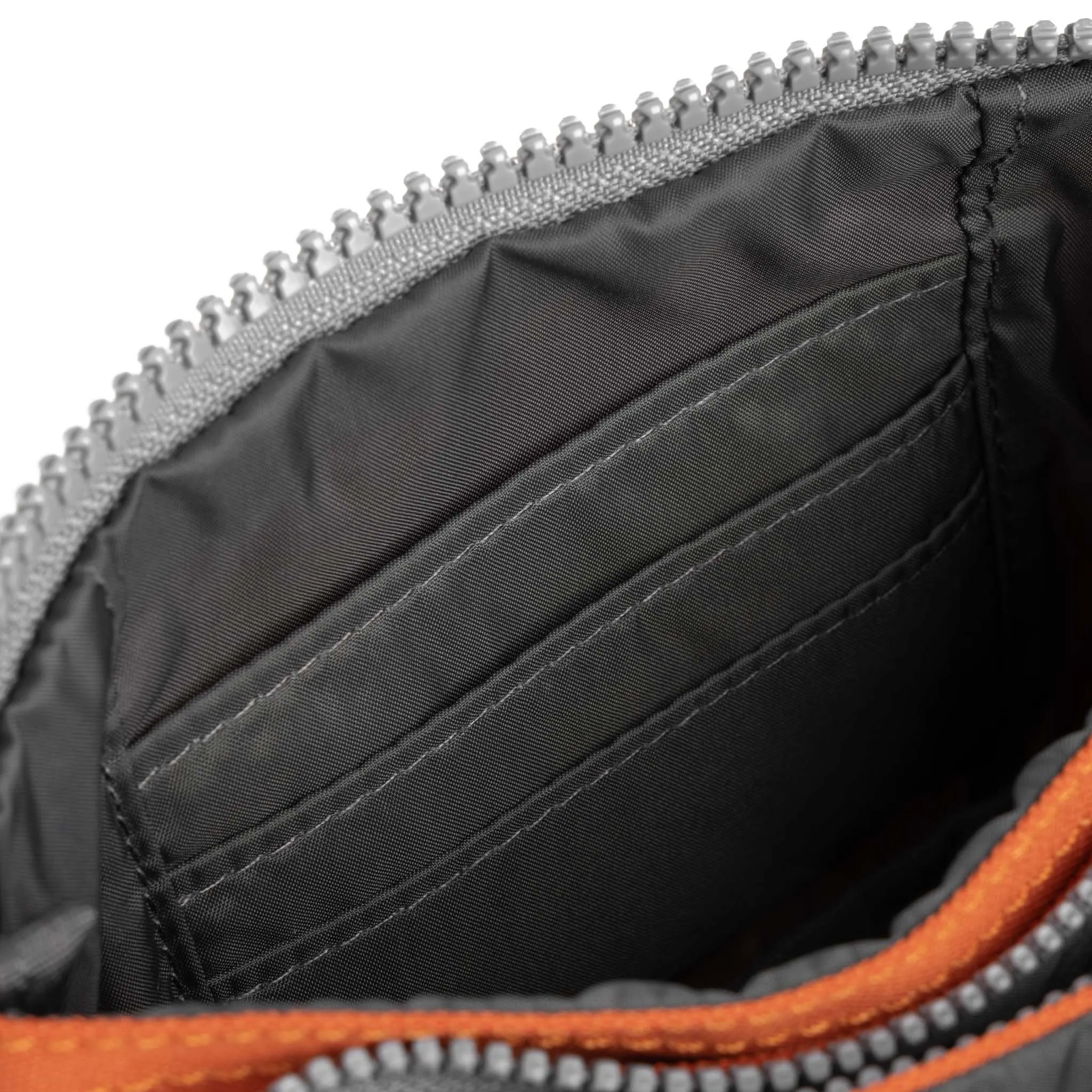 Carnaby with Wrist Strap Atomic Orange Recycled Canvas