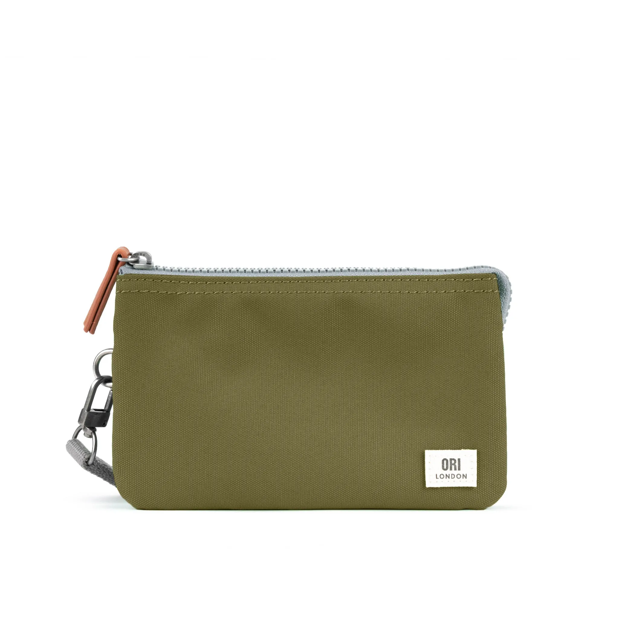 Carnaby with Wrist Strap Moss Recycled Canvas
