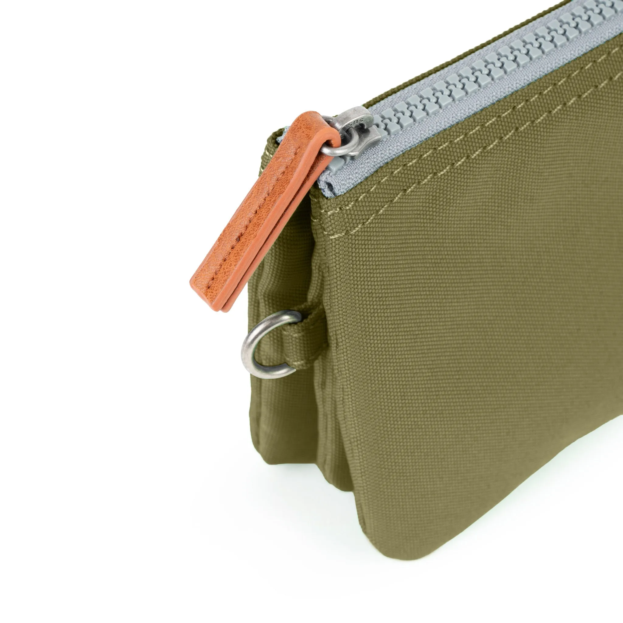 Carnaby with Wrist Strap Moss Recycled Canvas