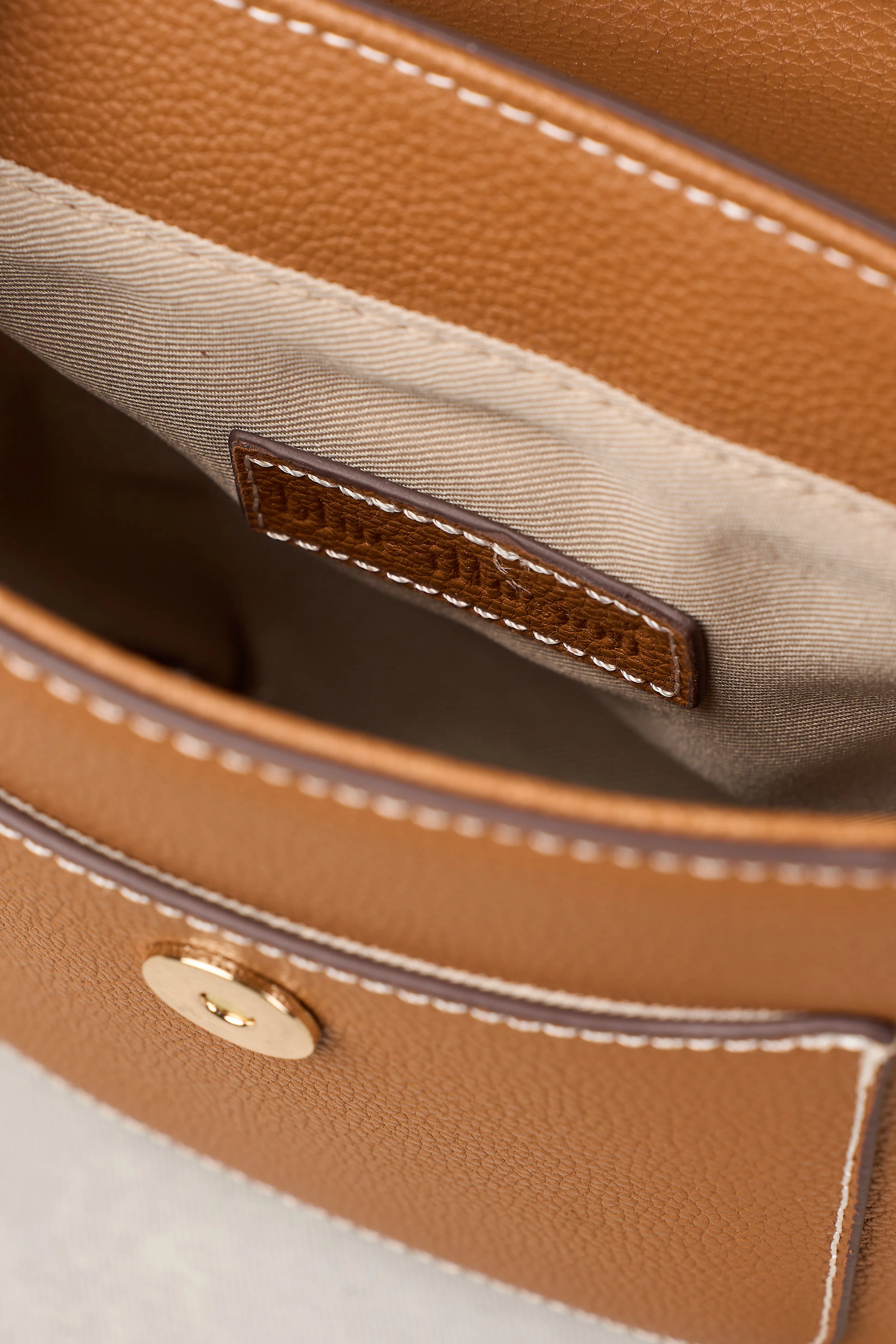 Catriona Leather Crossbody Bag - Tan