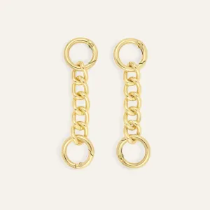 Chain Strap Extender | Double Gold