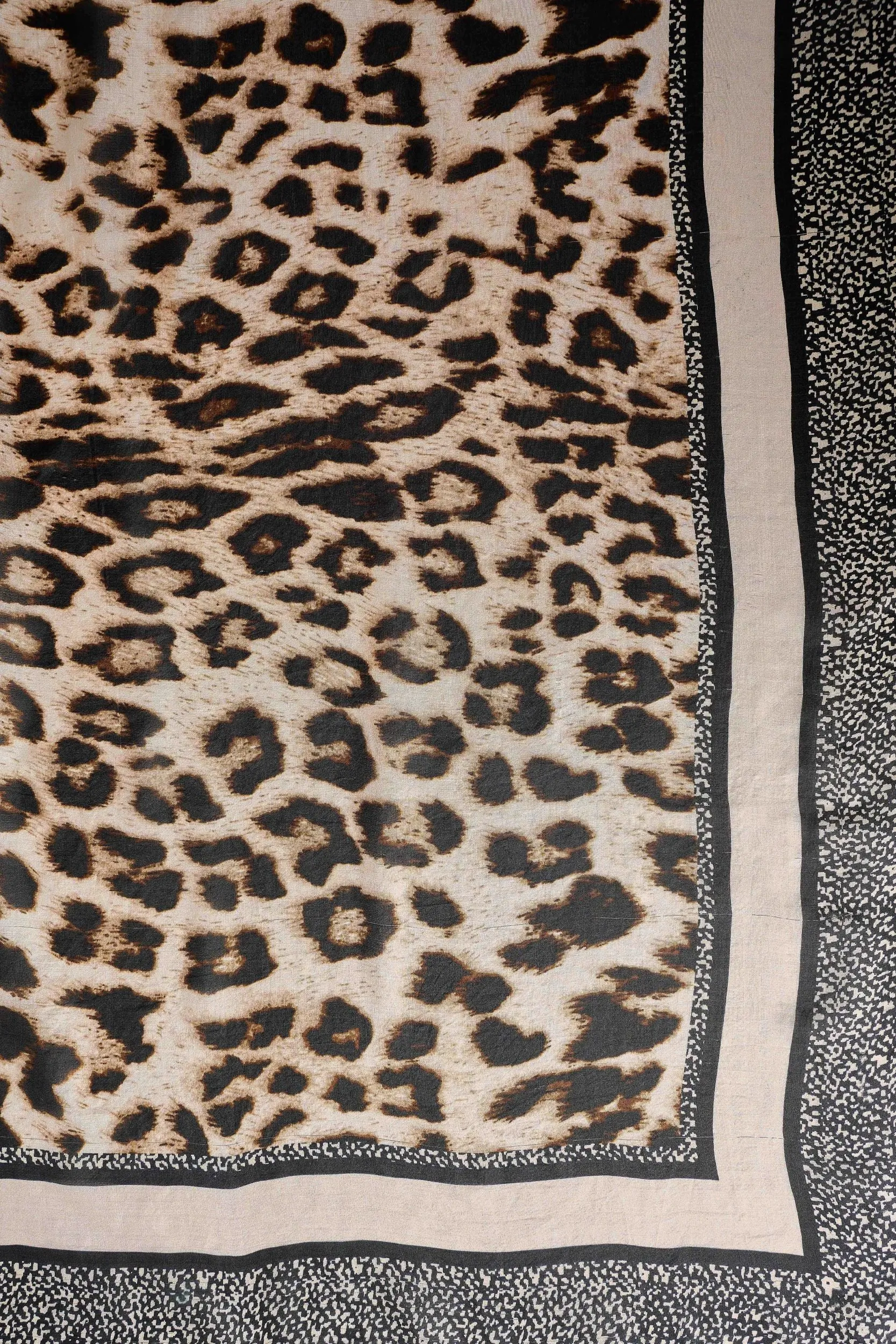 Chyka Leopard Silk Scarf