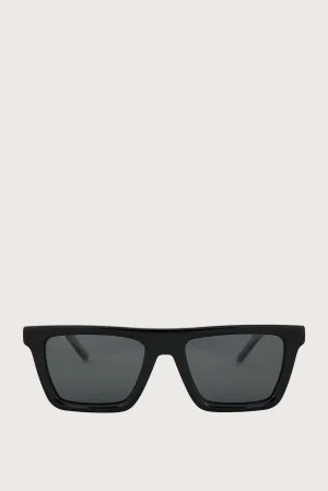 Clash S Sunglasses - Square - Shiny Black