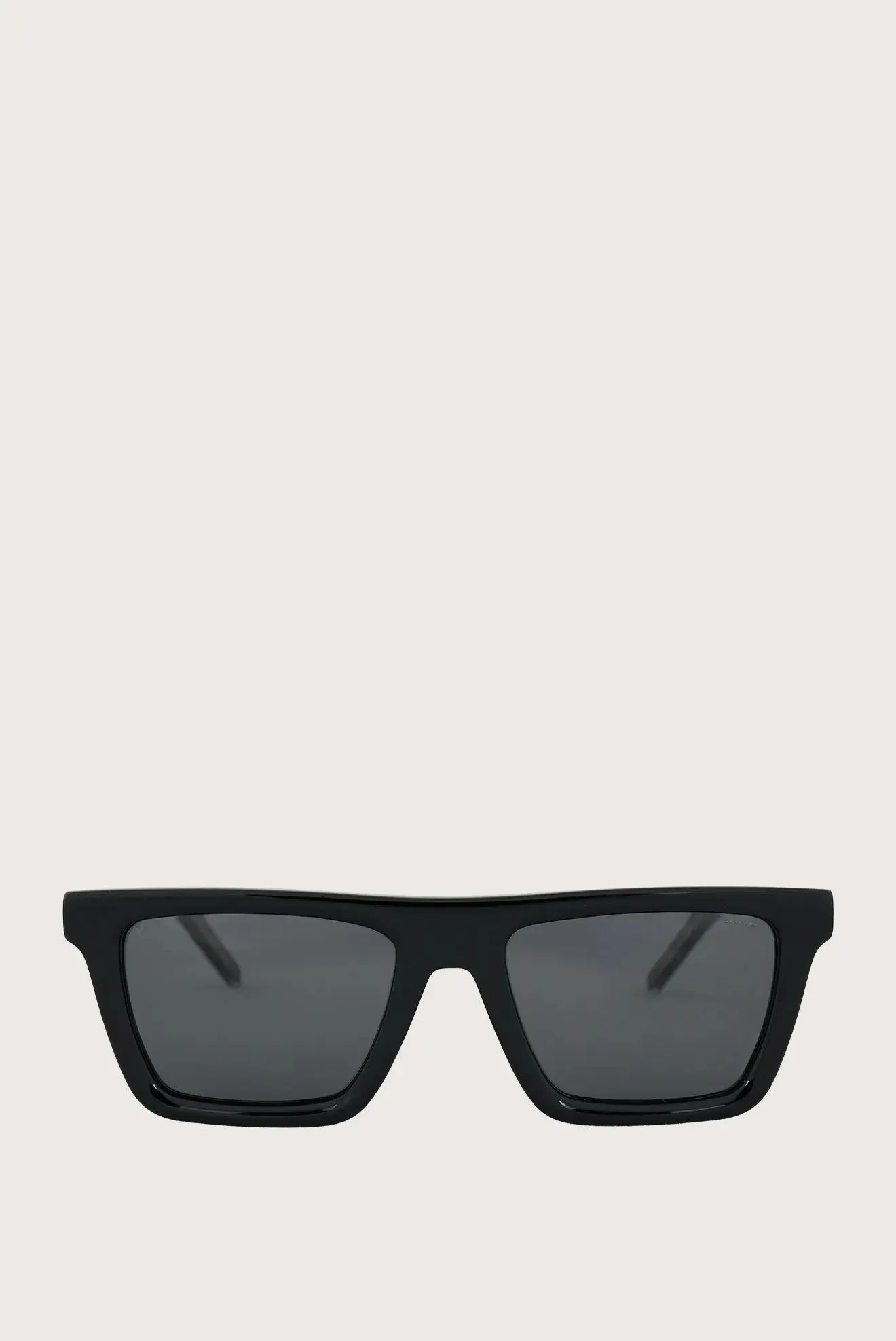 Clash S Sunglasses - Square - Shiny Black