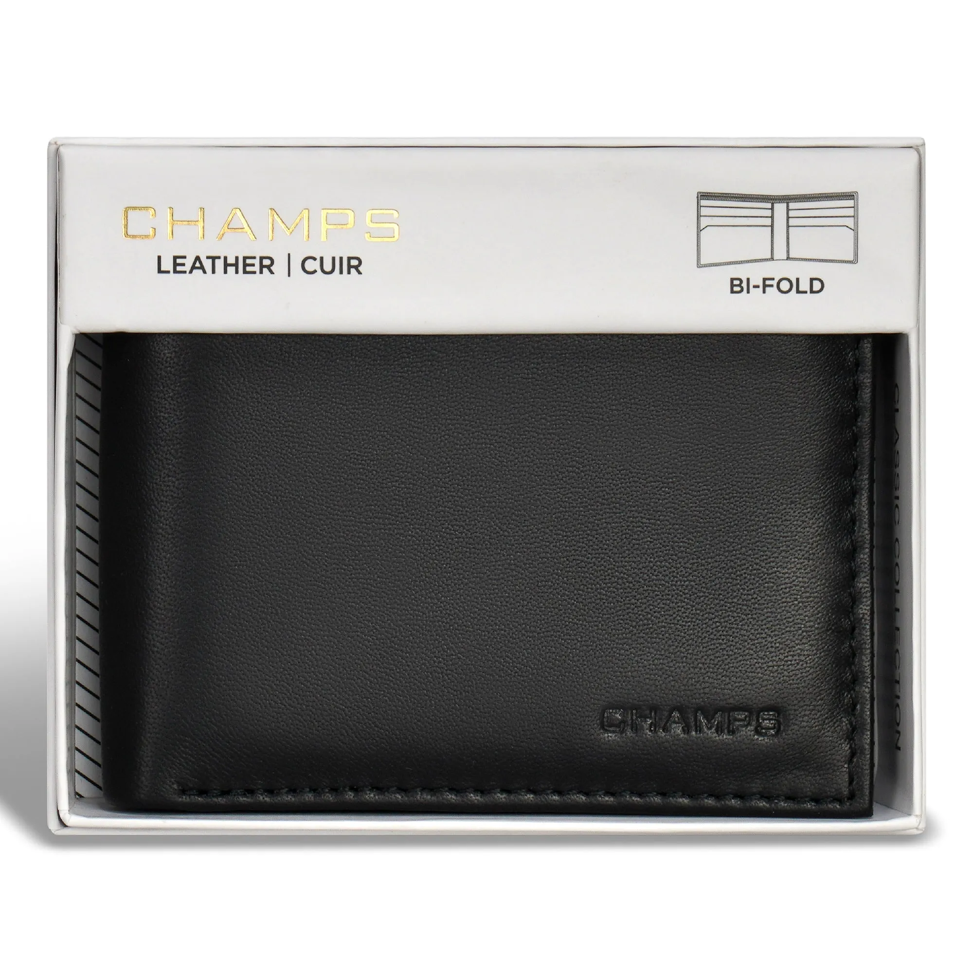 Classic / Leather Bi-Fold Wallet