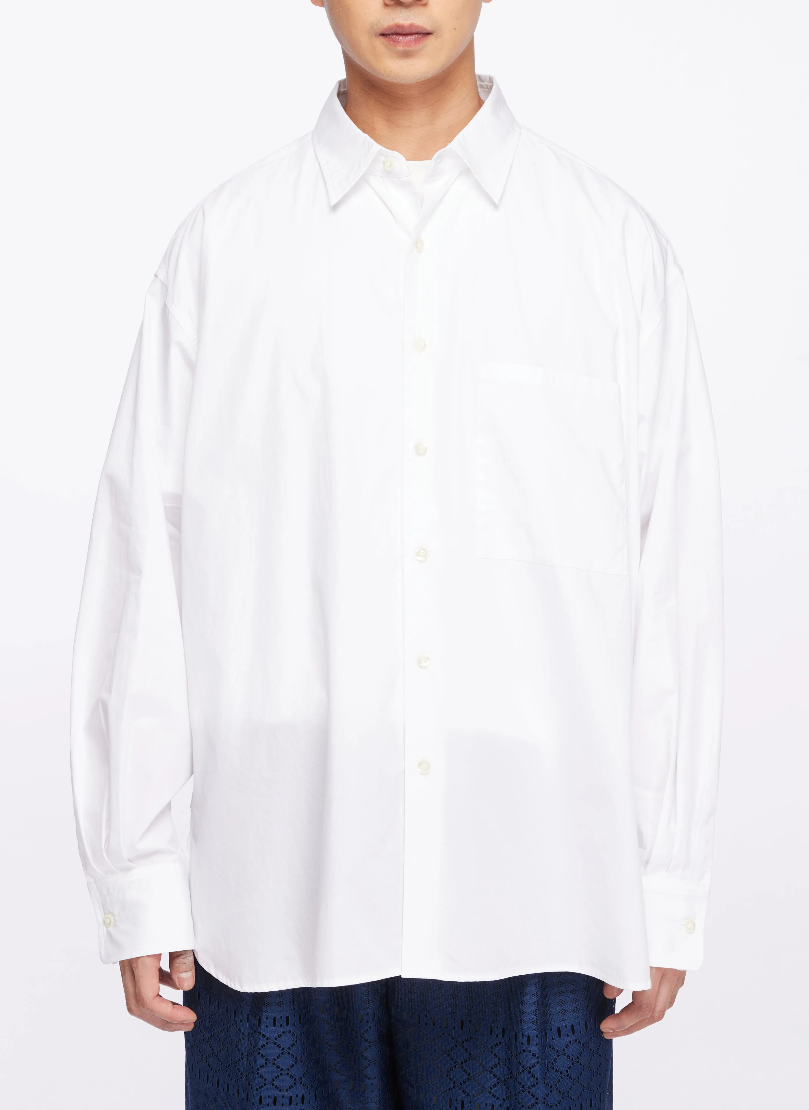 Cotton Typewriter Classic Shirt