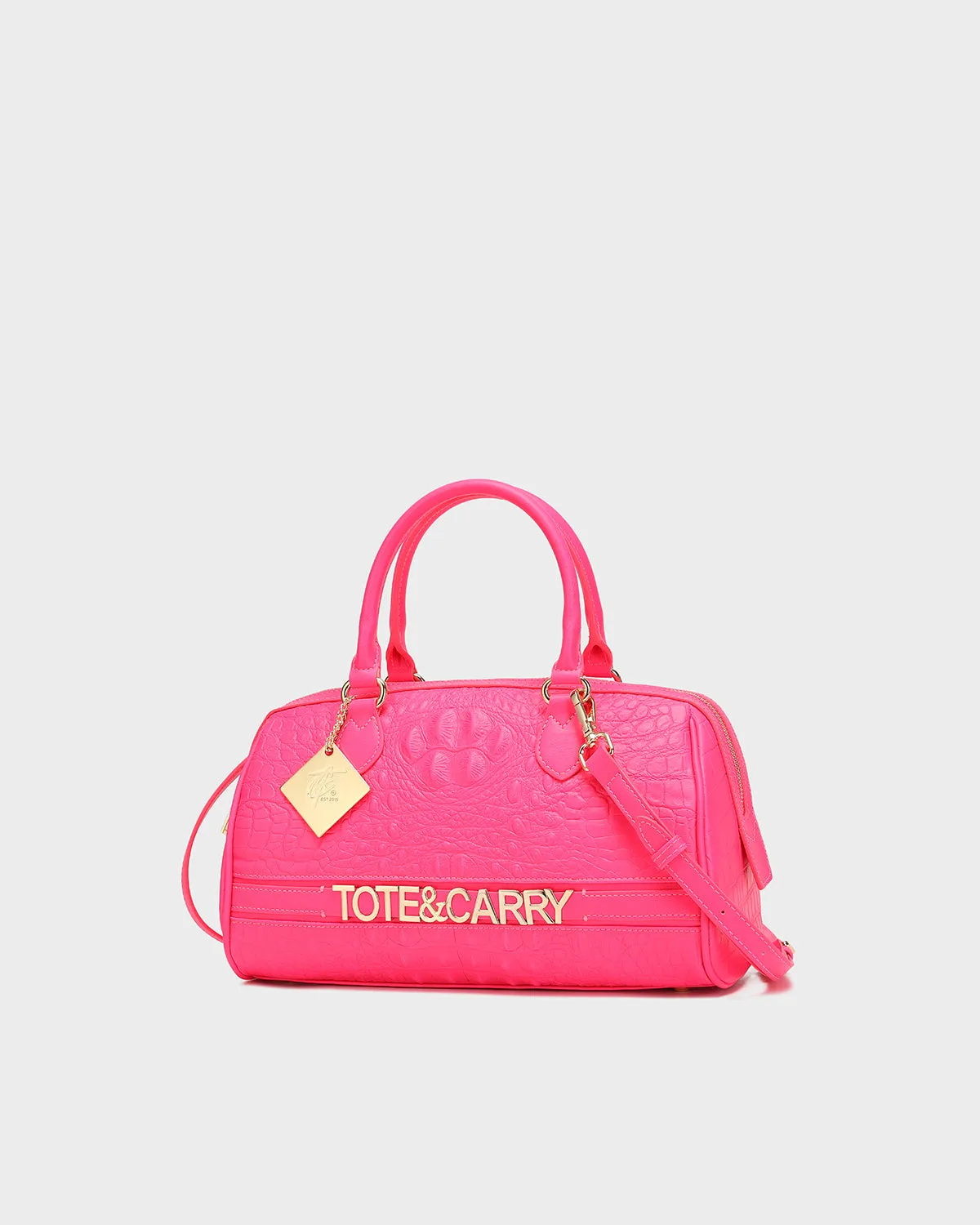 Couture Italy Purse in Neon Pink