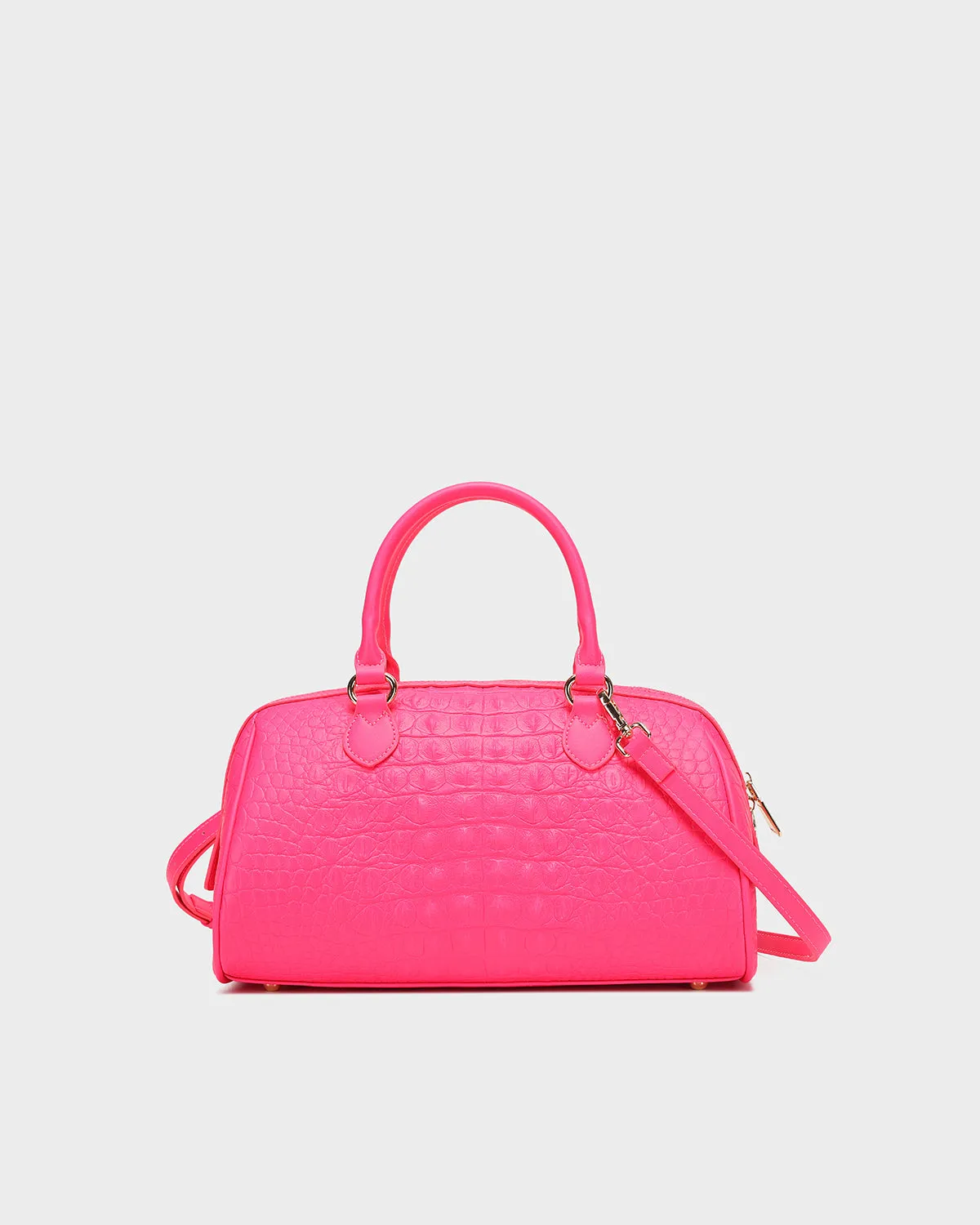 Couture Italy Purse in Neon Pink