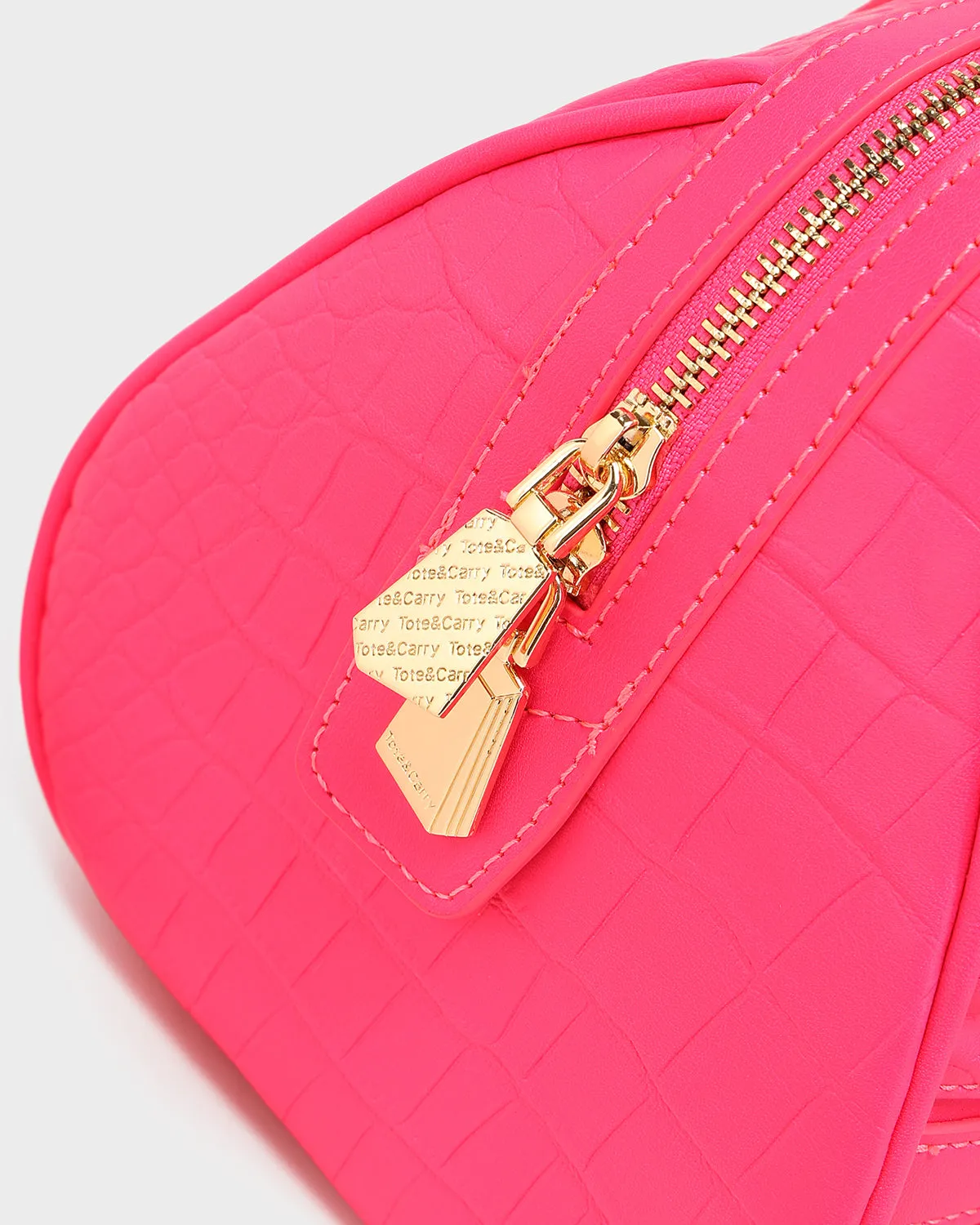 Couture Italy Purse in Neon Pink
