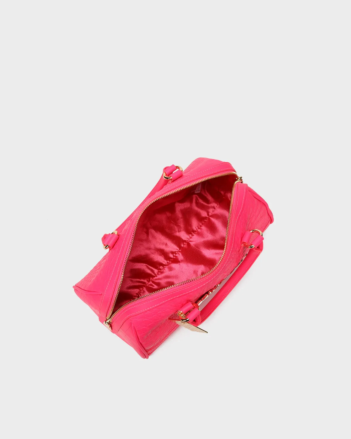 Couture Italy Purse in Neon Pink