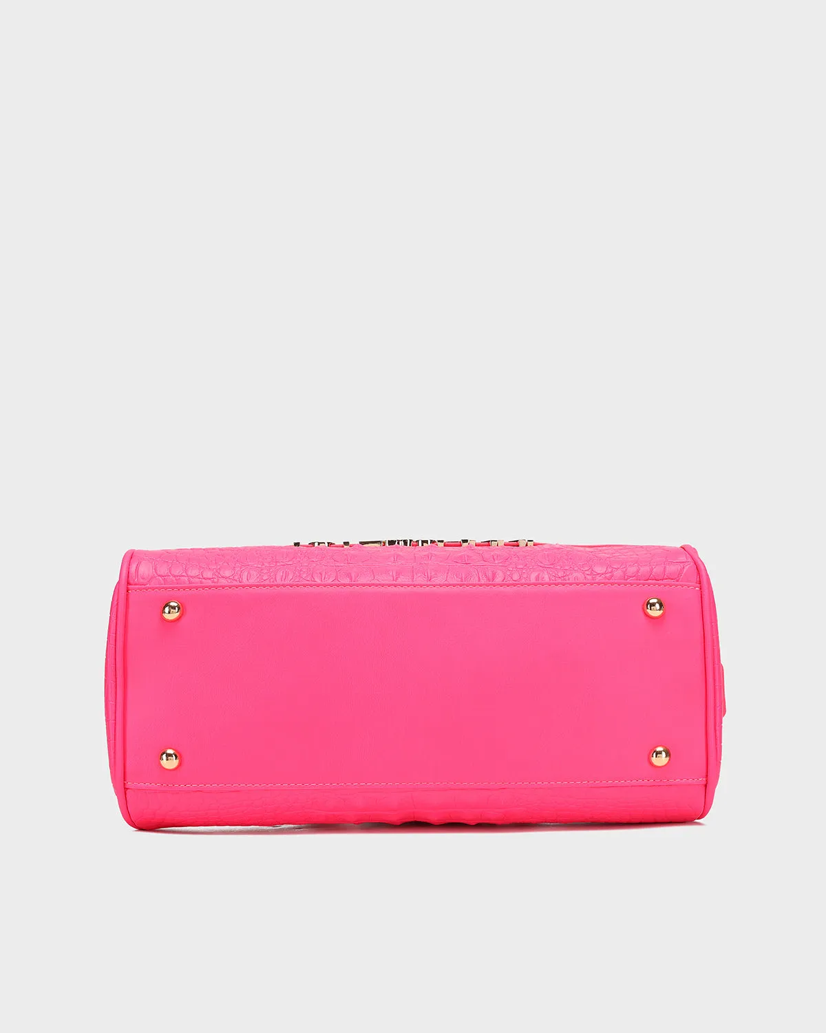 Couture Italy Purse in Neon Pink
