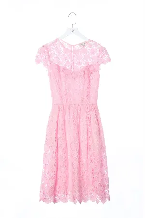 Crochet-Panelled Dress