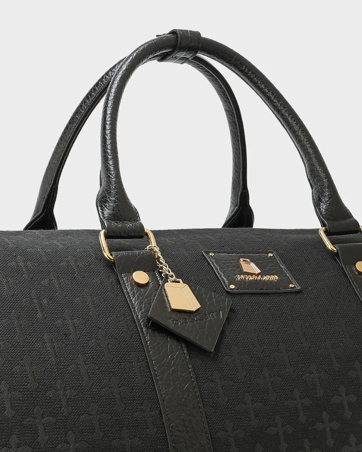 Cross Rolling Travel Set in Black