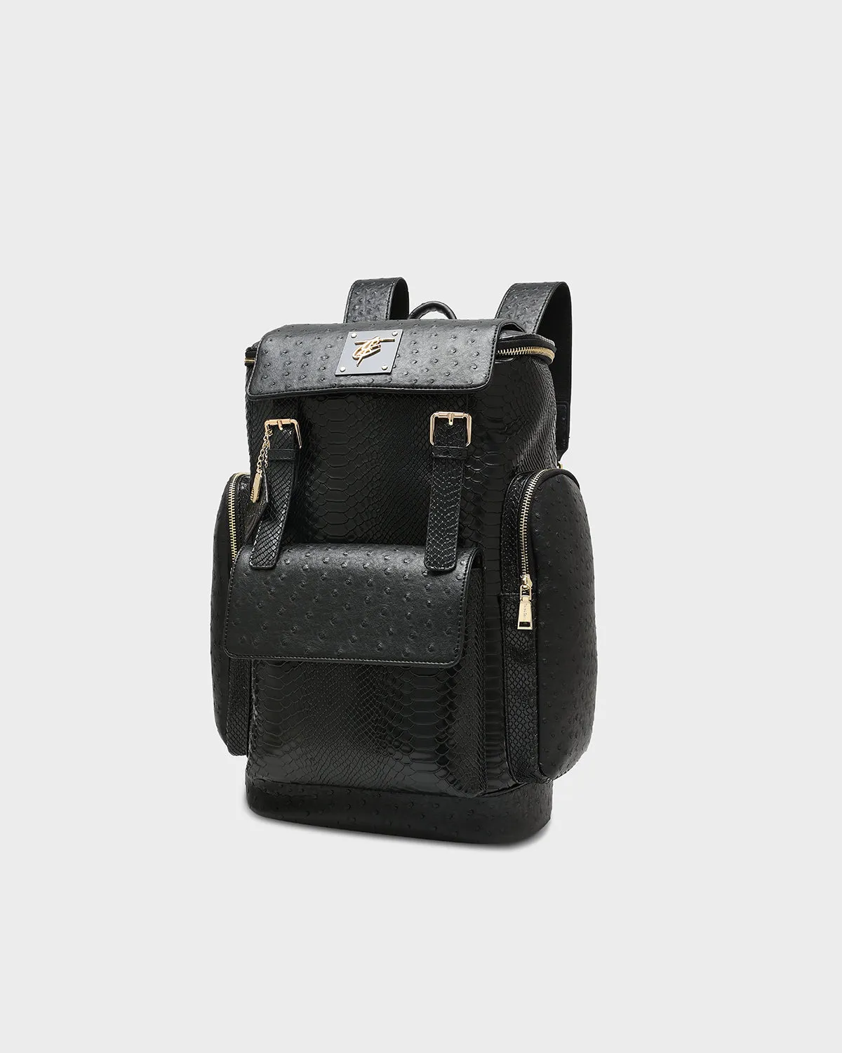 Cross Rolling Travel Set in Black