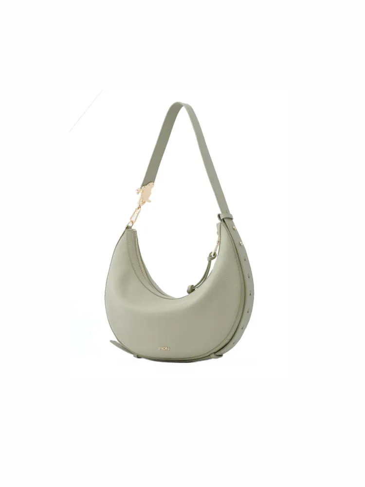 Donald Duck Leather Hobo Bag