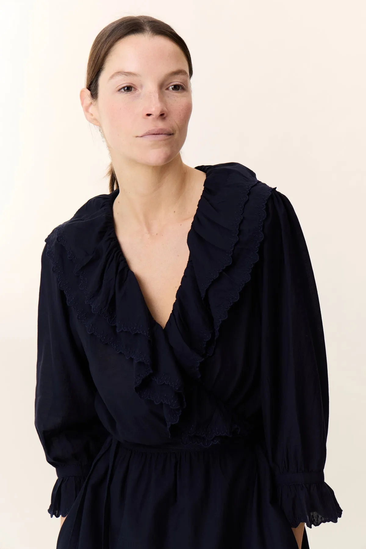 Dress Reem Tcv1 Reem Tcv1 Plain Black-Iris