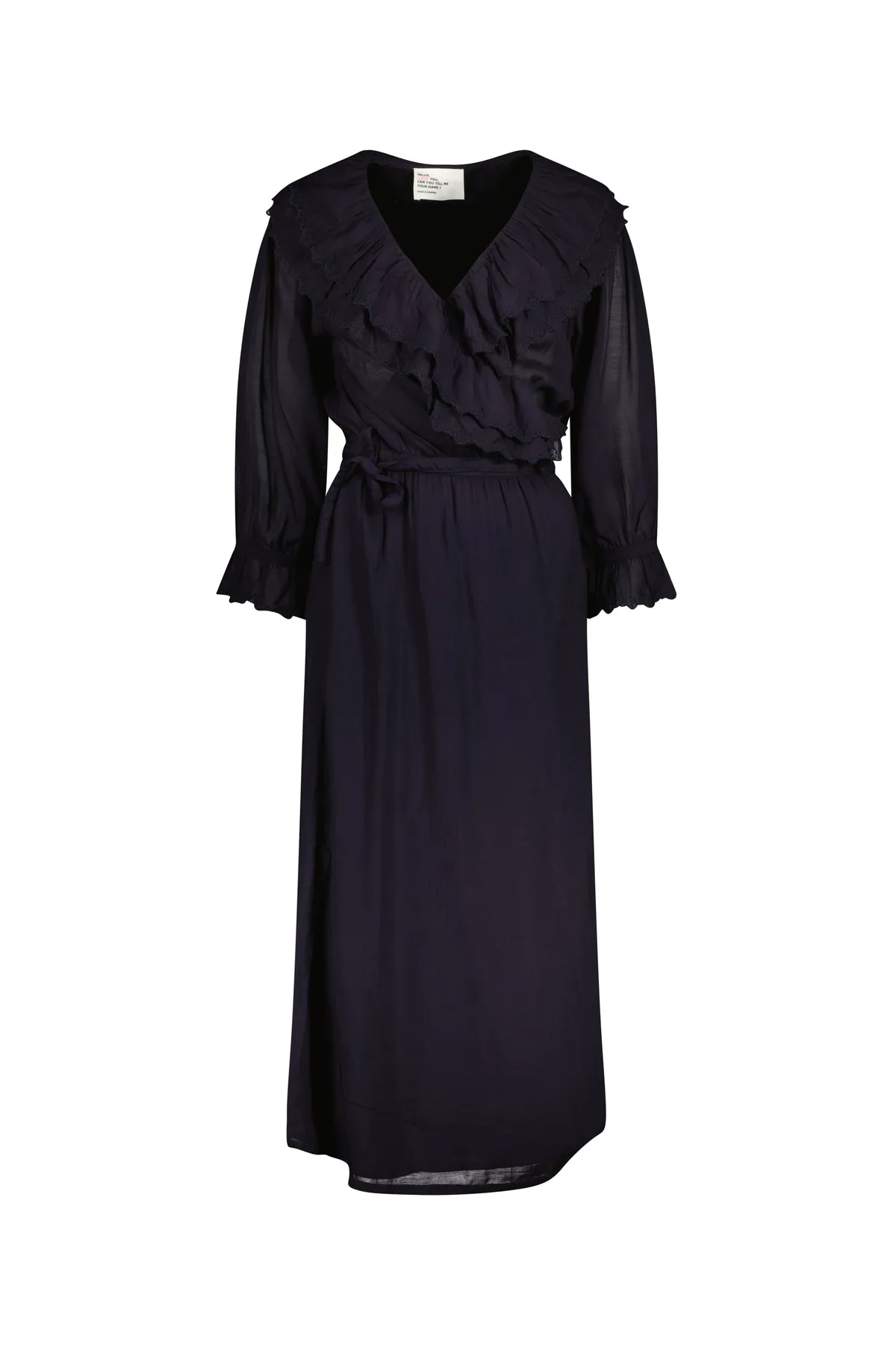 Dress Reem Tcv1 Reem Tcv1 Plain Black-Iris