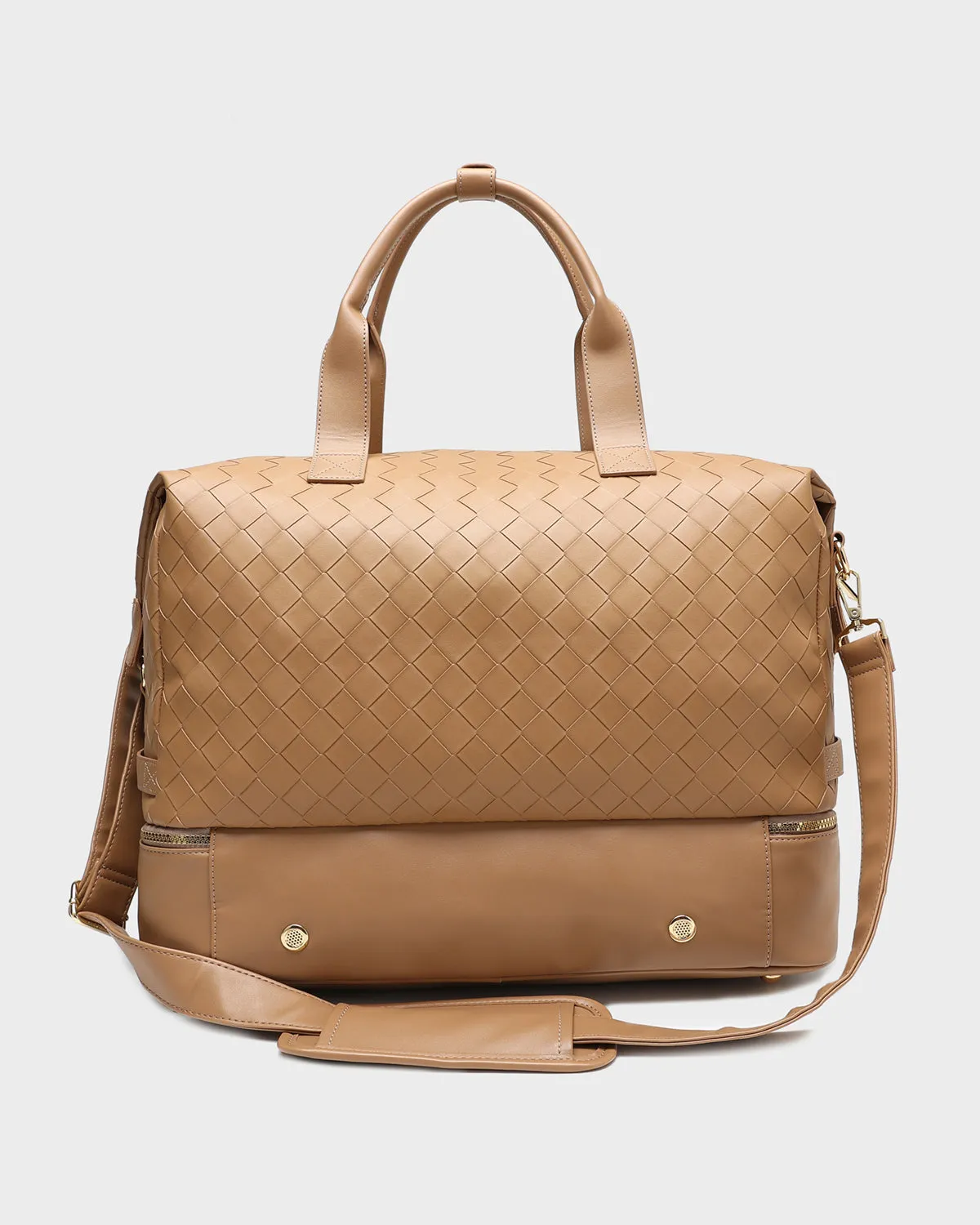Duffle Bag Boy in Caramel Brown